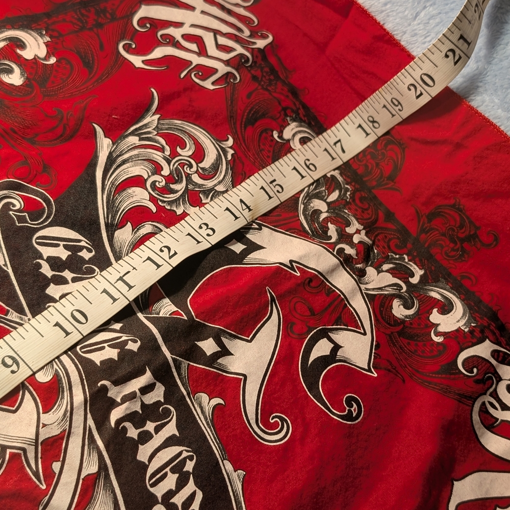 Red Pocket Square - Picture 6 of 7